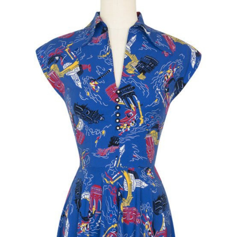 TRASHY DIVA-VENICE NIGHTS-CIRCLE DAY DRESS